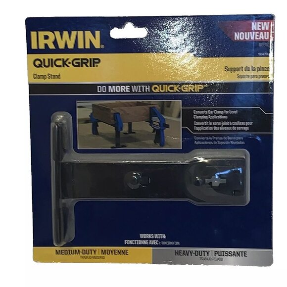 Clamp Stand for Medium-Duty and Heavy-Duty Clamps IRWINQUICK-GRIP STAND - Picture 1 of 9